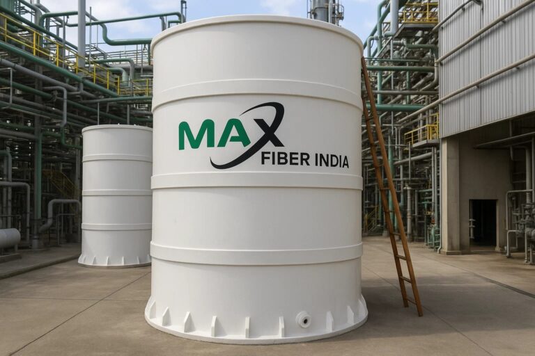 GRP FRP TANKS - SAUDI ARABIA MAX FIBER INDIA
