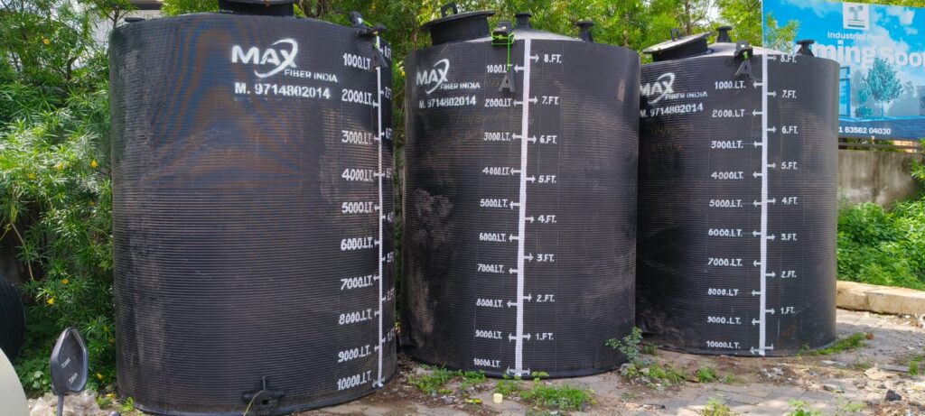 HDPE SPIRAL TANKS - MAX FIBER INDIA