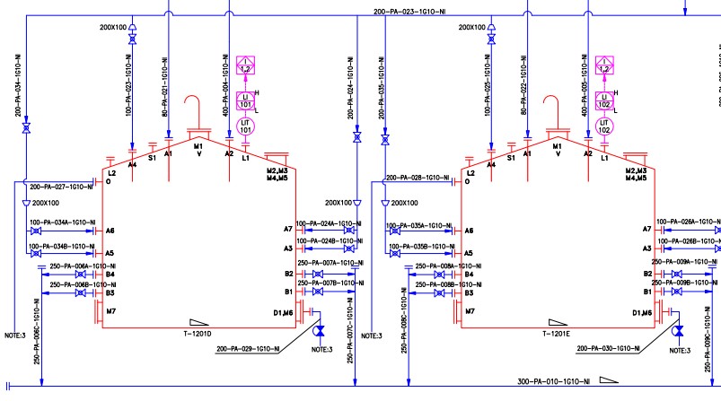MS SS STORAGE TANK DRAWING