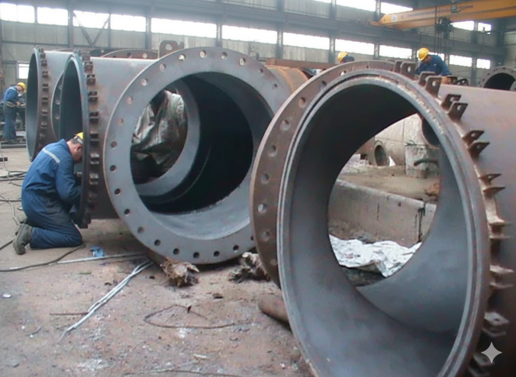 MS Fabrication & Rubber Lining Solutions - MAX FIBER INDIA
