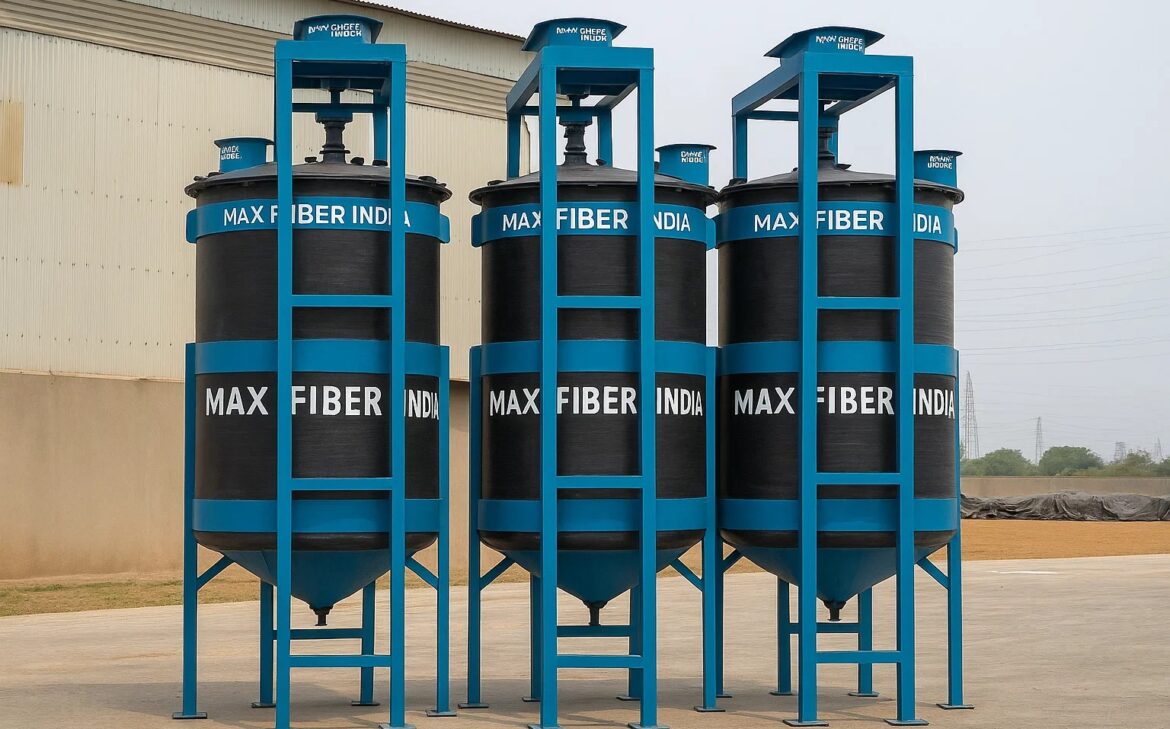 HDPE VESSELS MANUFACTURER - MAX FIBER INDIA