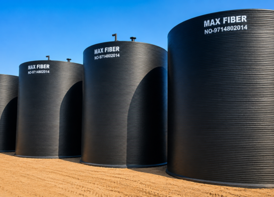 1KL TO 100 KL HDPE SPIRAL TANK MANUFACTURER INDIA - MAX FIBER INDIA