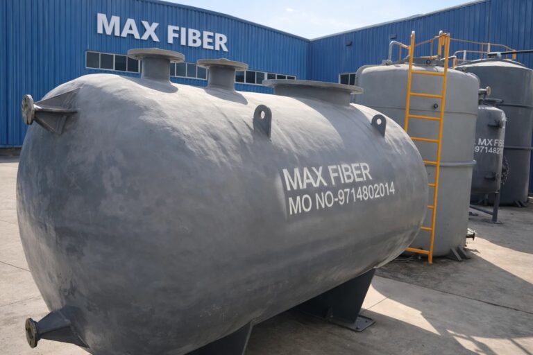 FRP TANK MANUFACTURER - MAX FIBER INDIA